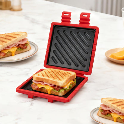 Quick & Easy Microwave Toasted Sandwich Maker