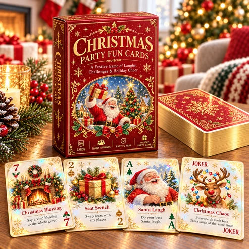 ✨ Last Day 49% OFF-Christmas Party Fun Playing Cards