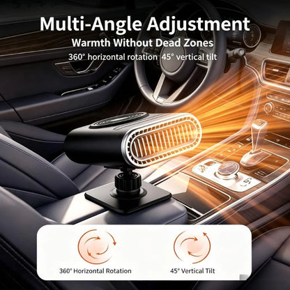 ❄️ Tired Of Freezing In Your Car? 🚗 – 12v Portable Car Heater With Fast Heating & Windshield Defrosting