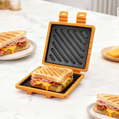 Quick & Easy Microwave Toasted Sandwich Maker