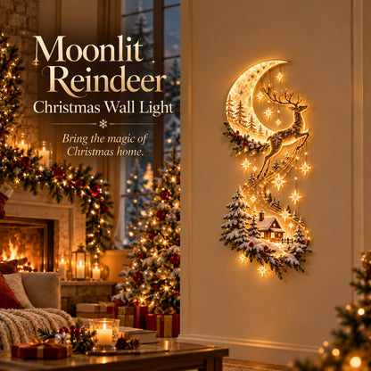 Reindeer Under the Starry Sky™ – Mysig julstuga