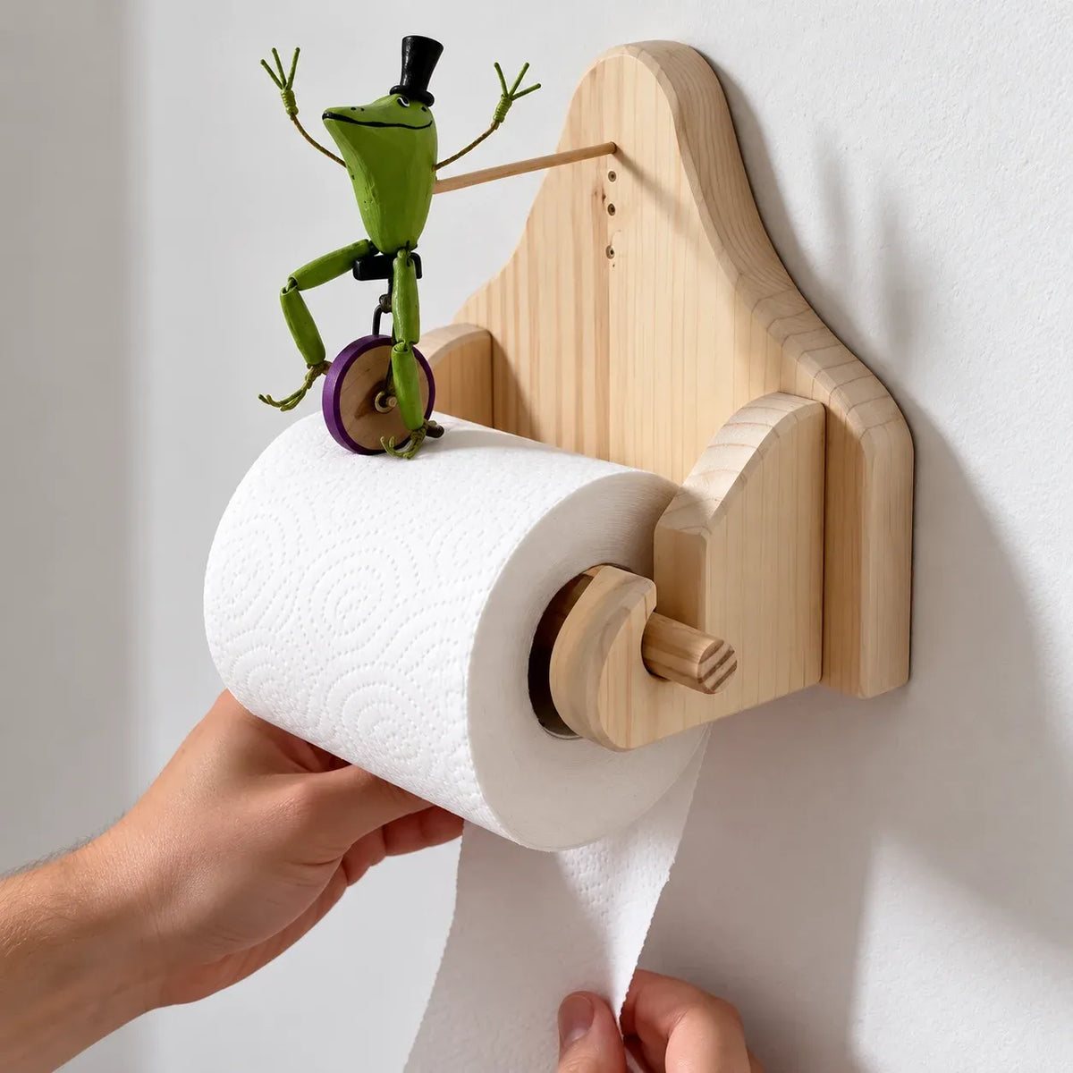 🐸 Creative Animal Toilet Paper Holder
