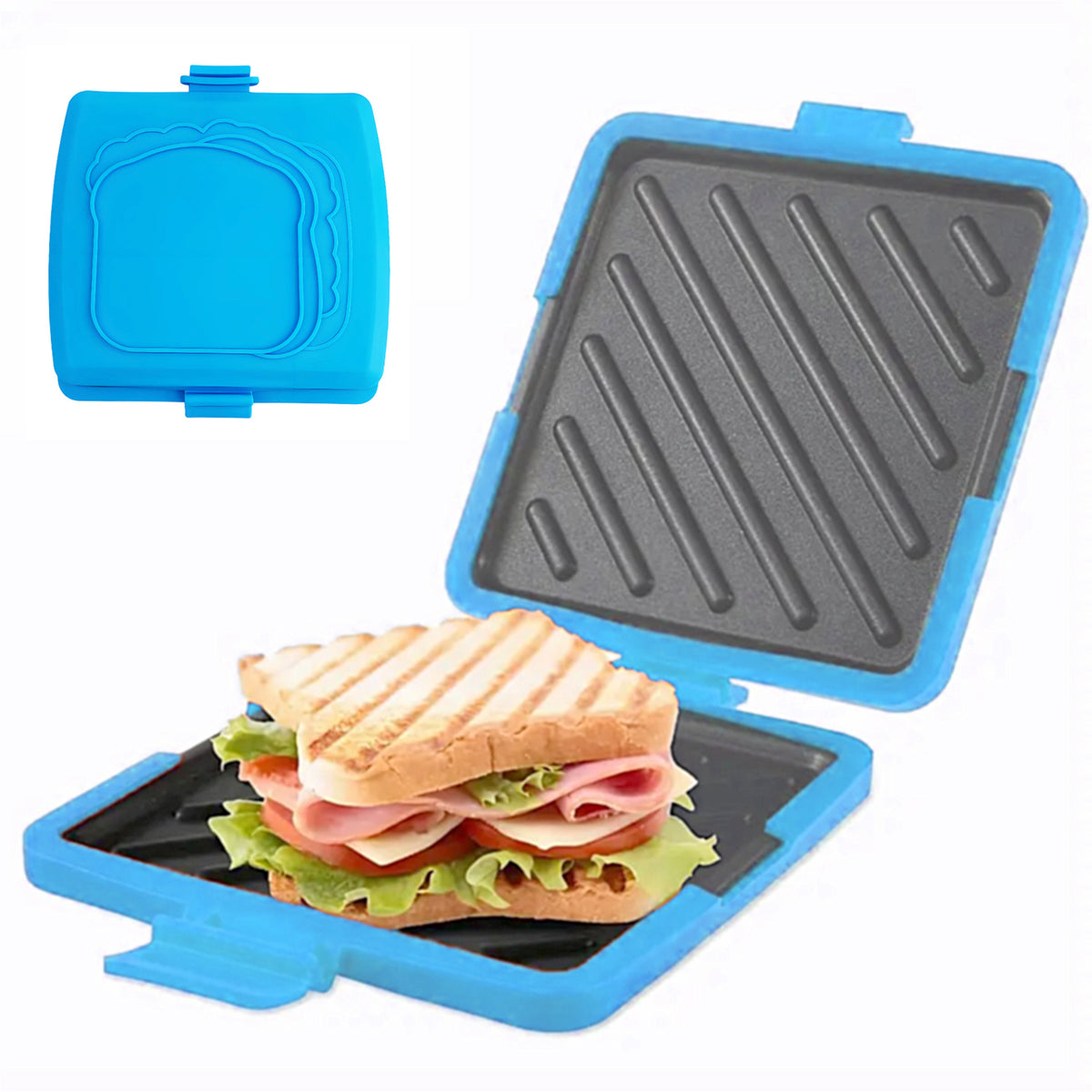 Quick & Easy Microwave Toasted Sandwich Maker